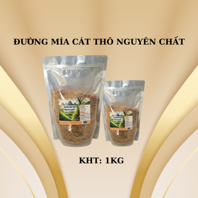 Đường Mía Thô – Ngọt Tự Nhiên, Lành Mạnh Từ Gốc