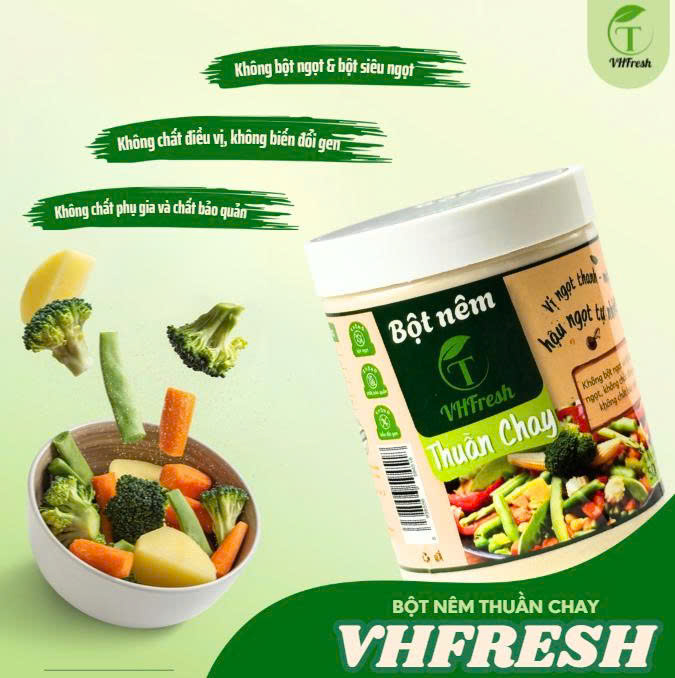 Bột Nêm Thuần Chay VHFresh 500g Bột Nêm Thuần Chay VHFresh 500g